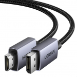 Kaabel Ugreen DisplayPort (DP) spraudnis - HDMI vienvirziena spraudni 4K@30Hz 1m melns DP125 UGREEN