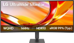 Monitorid LG 34U620B-B UltraWide | 34 " | VA | WQHD | 21:9 | 144 Hz | 5 ms | 3440 x 1440 pixels | 300 cd/m&sup2; | HDMI ports quantity 2
