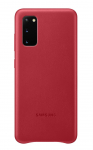 Tagakaaned Samsung - Galaxy S20 Leather Cover case Red