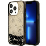 Tagakaaned Guess  Guess GUHCP14LLC4PSGK iPhone 14 Pro 6.1" black/black hardcase Liquid Glitter 4G Transculent