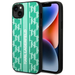 Tagakaaned Karl Lagerfeld  Karl Lagerfeld KLHCP14MPGKLSKN iPhone 14 Plus 6.7 "hardcase green / green Monogram Stripe