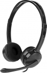 Juhtmevabad k&otilde;rvaklapid Natec Headset Canary Go On-Ear, Microphone, Noice canceling, 3.5 mm, Black