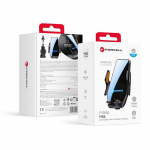 Puutepliiats Forcell  Wireless car phone holder Forcell F-Grip HS6 15W windshield / air vent black
