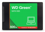 K&otilde;vaketas SSD Western Digital  SSD||Green|500GB|3D NAND|Read speed 545 MBytes/sec|2,5"|MTBF 2000000 hours|WDS500G5G0A