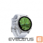 Nutikell Garmin  fenix 8 &ndash; 43 mm, AMOLED Silver with Whitestone silicone band / 010-02903-00