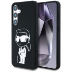 Muud kaubad Karl Lagerfeld  Case Karl Lagerfeld Silicone Graffiti Ikonik Printed Logo MagSafe Samsung Galaxy S25 black