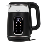 Veekeetja Adler Kettle with LED Display | AD 1305 | Electric | 2200 W | 1.7 L | Plastic | 360&deg; rotational base | Black/Silver