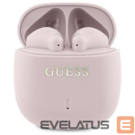 Juhtmevabad k&otilde;rvaklapid Guess Bluetooth headphones GUTWSJ14ESGE TWS + taupe Printed Classic Logo Pink