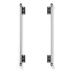 Teleri kinnitus EDBAK  ULS1500 Universal LED System for 1 cabinet 500mm | Black