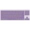 Arvuti klaviatuur Canyon CANYON Keyboard OnType 10 Low Profile EN Wired Violet CNS-HKB10V (5291485018955)