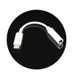 &Uuml;leminek OEM  Adapter AUX Lightning (male) to Jack 3,5 mm (female) BOX white