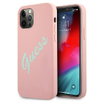 Tagakaaned Guess  Guess GUHCP12LLSVSPG iPhone 12 Pro Max 6.7" rose green/green pink hardcase Silicone Vintage