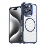 Tagakaaned Hurtel  Leading Series MagSafe Silicone Case for iPhone 16 Pro Max - Blue