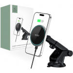 Adaptrid Tech-Protect  Tech-Protect A2 Car Phone Holder with MagSafe 15W Inductive Charger for Cockpit - Black