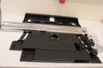 Teleri kinnitus EDBAK SALE OUT.  Floor stand TR5E 42-65 " Trolleys & Stands Maximum weight (capacity) 50 kg USED AS DEMO, SCRATCHED, MISSING HEXAGON WRENCHES Black