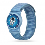 Muu Tech-Protect  Tech-Protect Nylon Strap for Apple AirTag 1/2 - Blue
