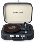 Plaadim&auml;ngijad Muse Turntable Stereo System MT-201 DG USB port, AUX in, 2x5 W, Black/Cream