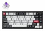 Arvuti klaviatuur Keychron  Keychron Q1 HE RGB Aluminum - US Layout - Hot-Swappable Gateron 2.0 Magnetic Nebula Switch Carbon Black Wireless Keyboard
