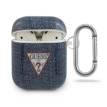 Tagakaaned Guess  Guess GUACA2TPUJULDB AirPods cover navy/dark blue Jeans Collection