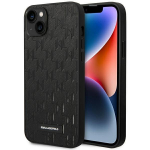 Tagakaaned Karl Lagerfeld  Karl Lagerfeld KLHCP14MSAKLHPK iPhone 14 Plus 6.7 "hardcase black / black Saffiano Mono Metal Logo