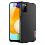 Tagakaaned Dux Ducis  Dux Ducis Fino case covered with nylon material for Samsung Galaxy A03s black