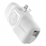 Muu telefoni lisavarustus Wozinsky  White \ Lightning (male)