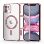 Tagakaaned Tech-Protect  Tech-Protect MagShine Line MagSafe iPhone 11 Case - Pink