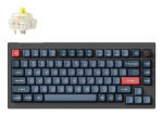 Arvuti klaviatuur Keychron Keychron V1 Max RGB - US Layout - Hot-Swappable Gateron Jupiter Banana Wireless Keyboard