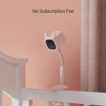 Videokaamera EZVIZ  BM1 Rabit Indoor Battery-powered magnetic Baby Smart HD Monitor with screw fixation Pink
