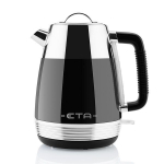 Veekeetja ETA  Storio Kettle 918690020 Standard, 2150 W, 1.7 L, Stainless steel, 360&deg; rotational base, Black