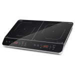 Elektriline ahi Caso  Hob Touch 3500 Induction, Number of burners/cooking zones 2, Touch control, Timer, Black, Display