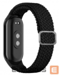 Rihm iLike Mi Band 8 wristband bracelet Braided fabric strap Black
