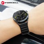 Rihm Forcell  Strap to Samsung Galaxy Watch Forcell F-Design FS05 polyester fiber buckle 20 mm black