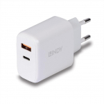 Laadijad ja juhtmed LINDY CHARGER WALL 30W/73424