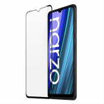 Muud kaubad Dux Ducis  Dux Ducis 9D Tempered Glass 9H Full Screen Tempered Glass with Realme Narzo 50A frame black (case friendly)