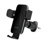 Automaatne hoidja Wozinsky Wozinsky WEDZ-3Y8S clamp car holder with 15W inductive charger for phone on the air vent - black