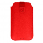 Universaal mobiiltasku iLike Universal Leather Pocket Case XL Red