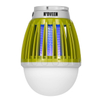 Teine toode Noveen 2in1 Wireless build-in battery Outdoor - Indoor Insect killer 1000V Lamp 40m2 + 5W LED