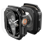 Muud kaubad Spigen  Spigen Rugged Armor Case + 9H Tempered Glass for Apple Watch Ultra 49mm - Matte Black