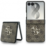 Tagakaaned Guess  Guess Big 4G Logo Case for Samsung Galaxy Z Flip 8 - Brown