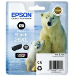 Projektori tarvikud EPSON  Epson T2631 "Eisbar" Tinte Single Pack Photo black XL