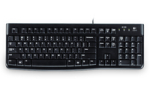 Arvuti klaviatuur Logitech  Logitech K120 Corded Keyboard US-Layout black