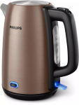 Veekeetja Philips  Philips Viva Collection HD9355/92 electric kettle 1.7 L 2060 W Black  Copper