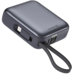 V&auml;line aku swissten  Swissten Ārējās uzlādes Baterija 10000 mAh ar iebūvētiem USB-C un Lightning kabeļiem