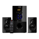 Arvutik&otilde;larid Sven  Bluetooth speakers SVEN MS-2050  black (55W  FM  USB/SD  Display  RC  Bluetooth)