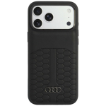Tagakaaned Audi  Audi Leather Case MagSafe for iPhone 18 Pro Max / 17 Pro Max - Black