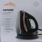Triikrauad ETA SALE OUT. 429090000 Vapore Steam station, 3000 W, Black | Vapore 4290 90000 | Steam Iron | 3000 W | Water tank capacity 1500 ml | Continuous steam 120 g/min | Black | DAMAGED PACKAGING