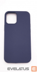 Tagakaaned Evelatus Apple iPhone 12 mini Premium Soft Touch Silicone Case Midnight Blue