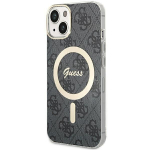 Tagakaaned Guess  Guess IML 4G MagSafe case for iPhone 15 - black