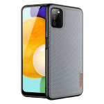 Tagakaaned Dux Ducis  Dux Ducis Fino case covered with nylon material for Samsung Galaxy A03s gray